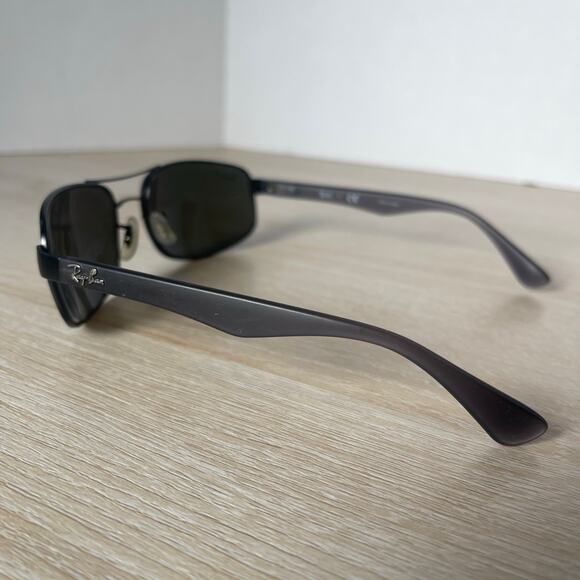 Ray-Ban RB3445 006/11 Sunglasses Black FRAMES ONLY 61-17-130 - Picture 7 of 8